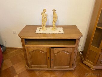 Rustikálna vitrína a komoda - 2