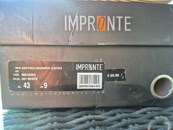 Pánske biele celokožené tenisky - 2