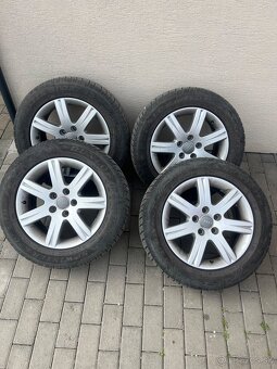 5x112 R16 Original Audi elektróny + pneu - 2