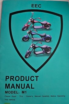 ​⚡ Elektrický chopper Eco Highway M1 (2000 W) - 2