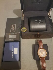 Zlaté 18k hodinky Breitling - 2