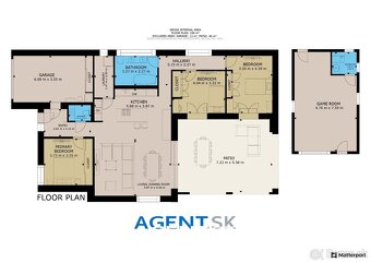AGENT.SK | Predaj bungalovu s bazénom a záhradným domom, Dun - 2