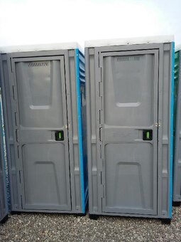 Nová mobilná toaleta, kadibudka, prenosné WC, TOI - 2