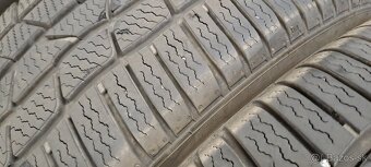 Predám 4ks jazdené zimné 235/45r19-99V Continental - 2