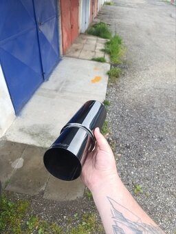 Koncový tlmič univerzálny 51mm vstup, 89mm výstup - 2