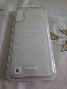 Cover Samsung S21 plus priesvitný a čierny - 2