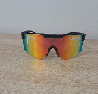 Slnečné cyklo okuliare Pit Viper nové UV400 - čierny rám - 2