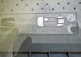 SEAT TARRACO- originálne autokoberce semiš/guma- nepremokavé - 2