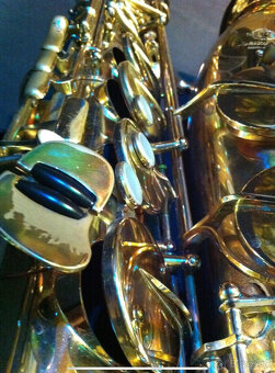 Tenor saxofón Selmer Mark 7 s puzdrom - originálny Selmer - - 2