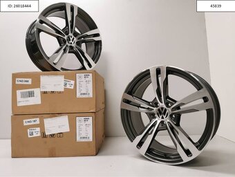 Vw Golf, Passat alu disky 8,5J R19 5x112 ET45 1208 - 2