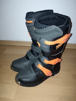 Predám detské motokrosové čižmy thor - 2