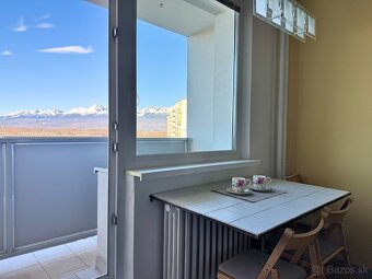 3 izbový byt s balkónom, s výhľadom na Vysoké Tatry, 70 m2 - 2