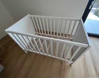 Detská postieľka Sundvik (IKEA) biela - 2