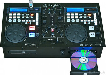 Skytec STX-110 Dual CD/MP3/USB/SD Player - 2