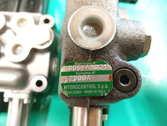 Hydraulický rozvádzač - dvojsekciový - nový - 2