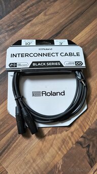 Predám 2x 3m ROLAND INTERCONNECT kábel - 2