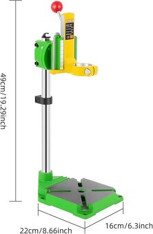 🔧 Vŕtací stojan otočný o 90° | TOP stav - 2