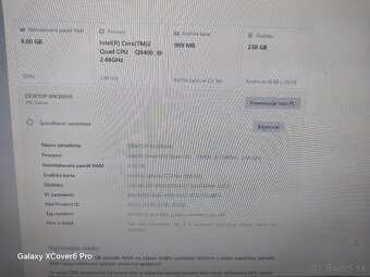 Predám PC Zostavu Intel Core 2 Quad Q9400 - 2