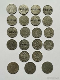 Strieborne mince Ruskej ríše - 20 a 25 Kopejky - 2