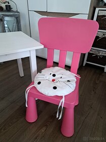 Detský stôl +stoličky+podsedáký - 2