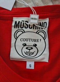 Predám krásne červené tričko Moschino - 2