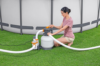 Piesková filtrácia "Bestway Flowclear" - 2