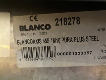 Blanco drez nerezovy velkost 45S - 2