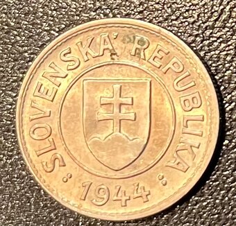 (PREDANÉ) 1 koruna 1944 - Slovenský štát (#2) - 2
