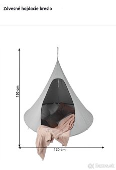 Závesná hojdačka Hammock - 2