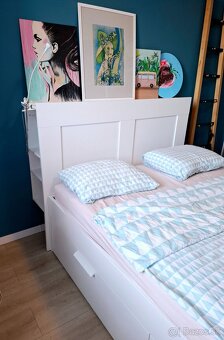 Brimnes posteľ Ikea - 2