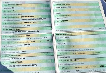 KIA CEED 1.4 2009 predám MOTOR G4FA, PREVODOVKA, KATALIZATOR - 2