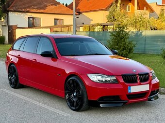 BMW 320d M47 E91 JAPANROT / SPIDER / NAVI / PDC - 2