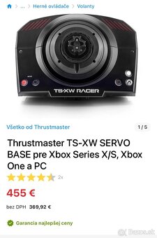 Thrustmaster TS-XW SERVO BASE pre Xbox Series X/S, Xbox One - 2