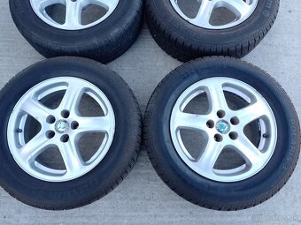 Predám obuté 15 " elektróny 5x100 - 2