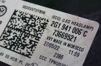 vw polo svetlo 2021+ - 2