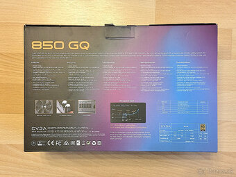 NOVÝ PC zdroj - EVGA Supernova 850GQ 850W (210-GQ-0850-V2) - 2