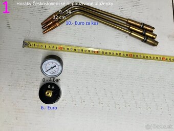 Príslušenstvo na autogénové zváranie a rezanie - 2