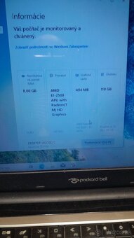 Packard bell - 15,6" - 2