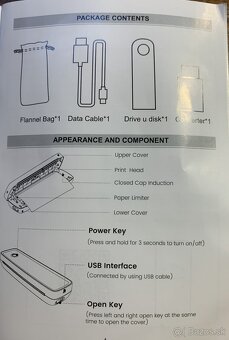 VEVOR prenosná termosublimačná tlačiareň - 2