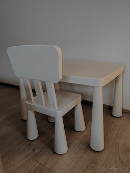 Stolík + stolicka Ikea Mammut - 2