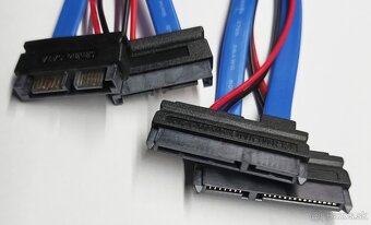 Redukcia SATA 22pin - SATA 13pin káblová - 2