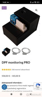 monitorovacie zariadenie DPF - 2
