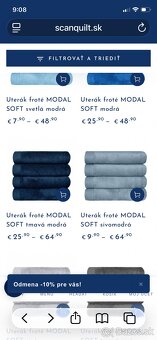 Nový uterák Scanquilt 100x150 - 2