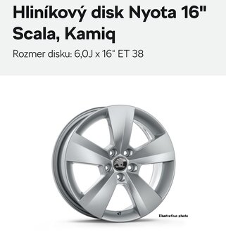Letná sada Škoda 16" 5x100 - 2