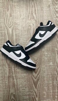 Nike Dunk Low Black White - 2