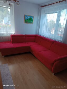 Gauč červený - 2
