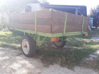 Predám vlečku za traktor - 2