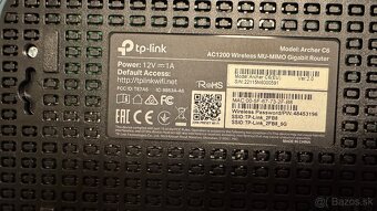 Predám wifi router Archer A6 - 2