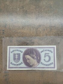 5 korun 1945 - 2