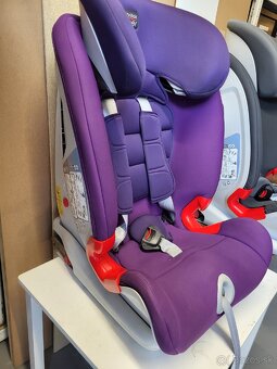 Predám detskú autosedačku Britax Romer Advansafix 3 fialovú - 2